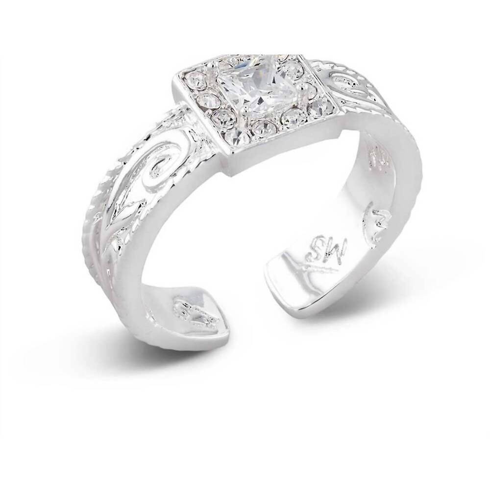 NEW MONTANA SILVERSMITHS women's desert whirl engraved ring in silver